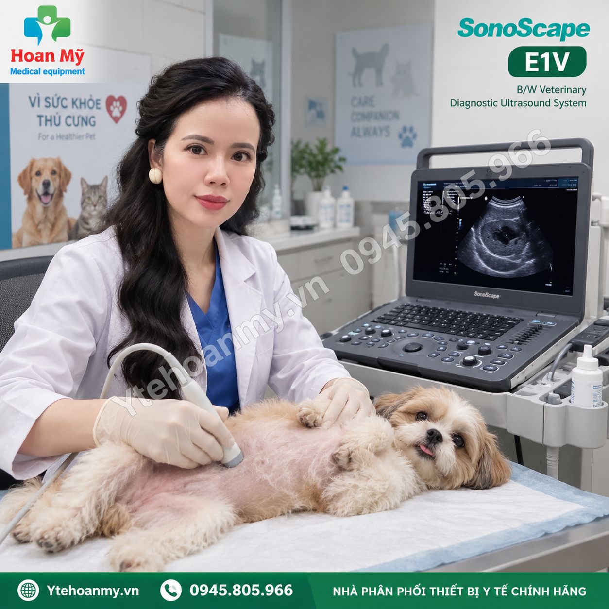 M&aacute;y si&ecirc;u &acirc;m th&uacute; y SonoScape E1V